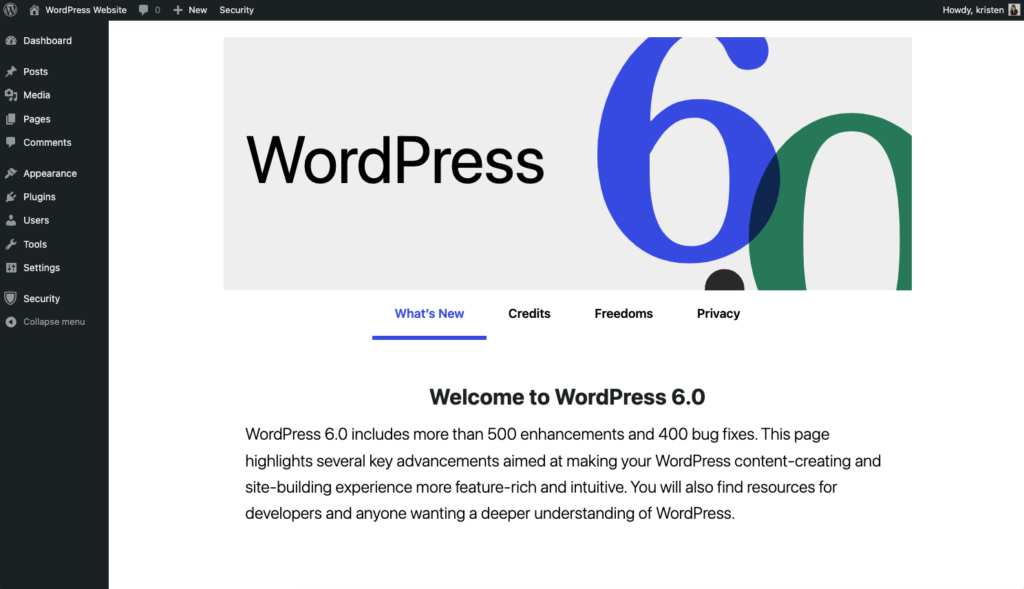 Izašla je nova verzija WordPress 6.0 MP WEB - Digitalna agencija
